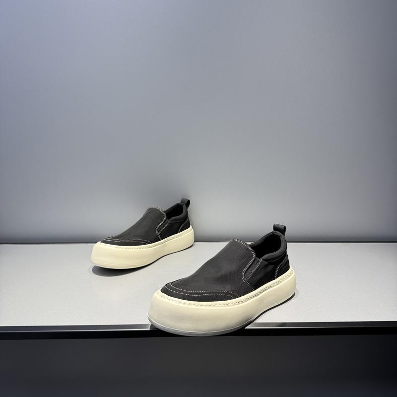 Summer lazy board shoes oxford cloth platform canvas shoes breathable casual jw
