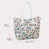 Cute Star Print Tote Bag Casual Daily Carry All Lightweight Fashion Shopping Shoulder Bag for Women