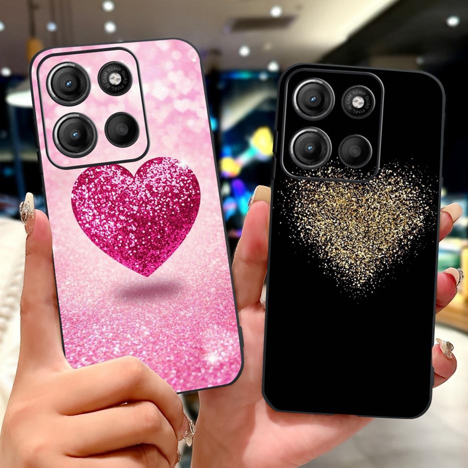 For Motorola Moto G15 Case Moto G75 XT2437-2 Luxury Popular Painted Cover Soft TPU Phone Case For Motorola G15 G 75 MotoG75 Bags