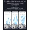 12000mAh Portable Waist Fan USB Rechargeable Air Conditioner Bladeless Mute Hanging Neck Fan Summer Mini Fan for Outdoor