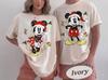 Vintage Disney Christmas Shirt, Mickey Minnie Holiday Couple Matching Tee, Mickey's Very Merry Christmas Party 2026, Disneyland Family Trip