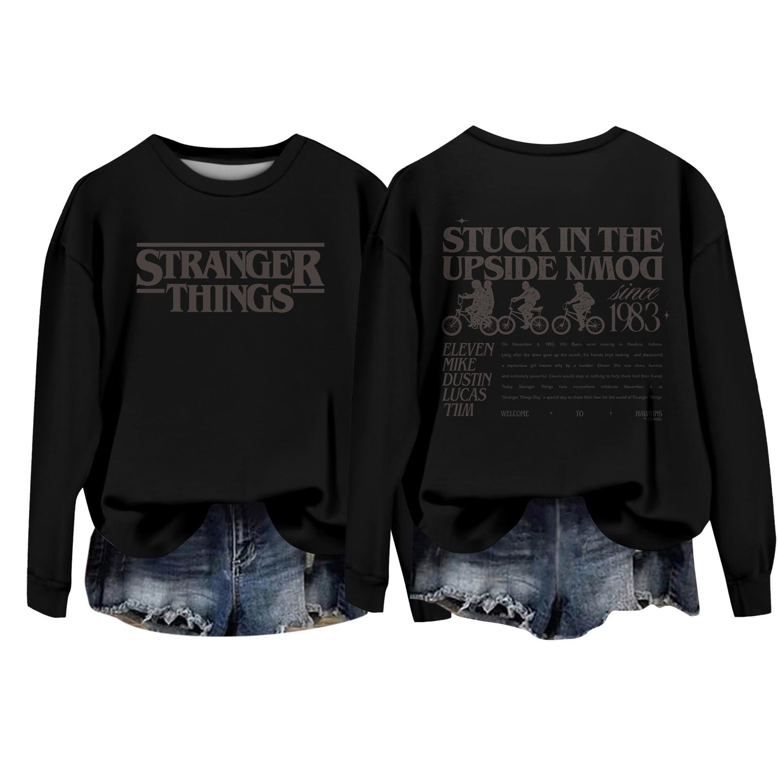 

Женский повседневный пуловер с круглым вырезом и длинным рукавом с принтом ко Дню святого Валентина XXL