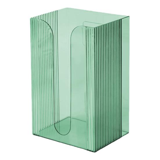 Wall Mounted Tissue Box Holder Large Capacity Transparent Design Simple