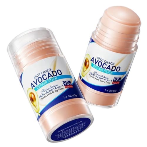 

Foot Cream (2-Pack) with Beef Oil Fruit, 98% Natural, Moisturizing Heel, Anti-Cracked, Hand & Body Care, Protective Balm for Men and Women (40g x 2 ba