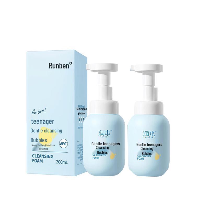 RUNBEN Gentle Teen Cleansing Foam