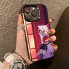 H-hazbin hotel V-veggie  Phone Case For iPhone 17,16,15,14,13,12,11 Plus,Pro Max,XS,Colorful Silver Black Cover