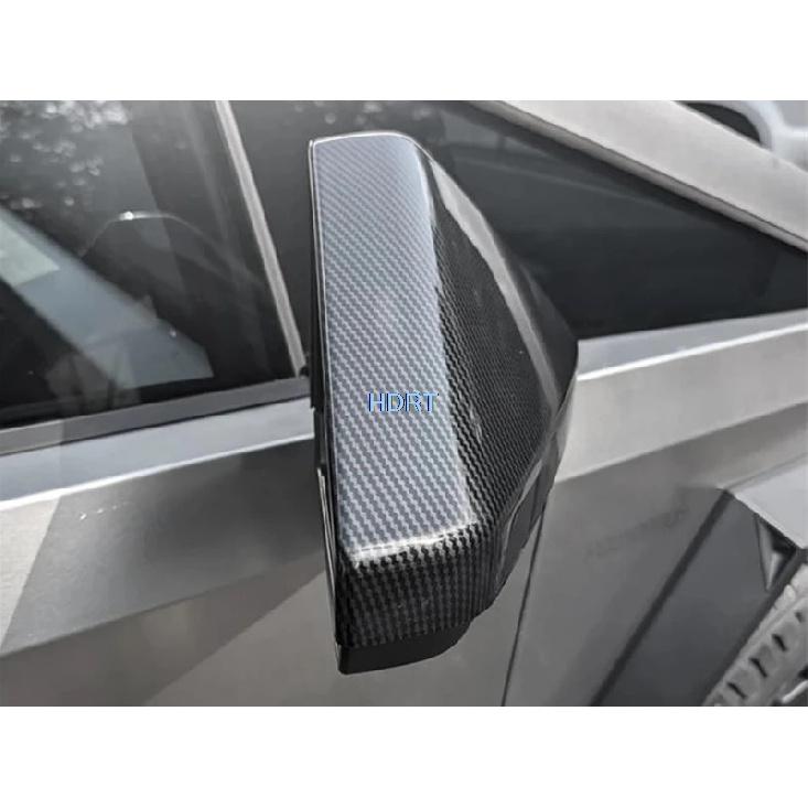 For Tesla Cybertruck 2024 + Car Styling Accessories Side Rear View Mirror Trim Reverse Mirror Side Reflective Glass Mirror Cover
