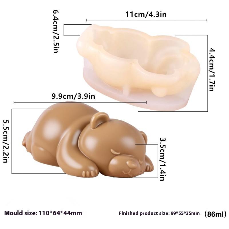 

3D Милая силиконовая форма для пудинга из молока для торта, желе, белая, холодная, ледяная пудра, кухонные аксессуары для выпечки, украшение