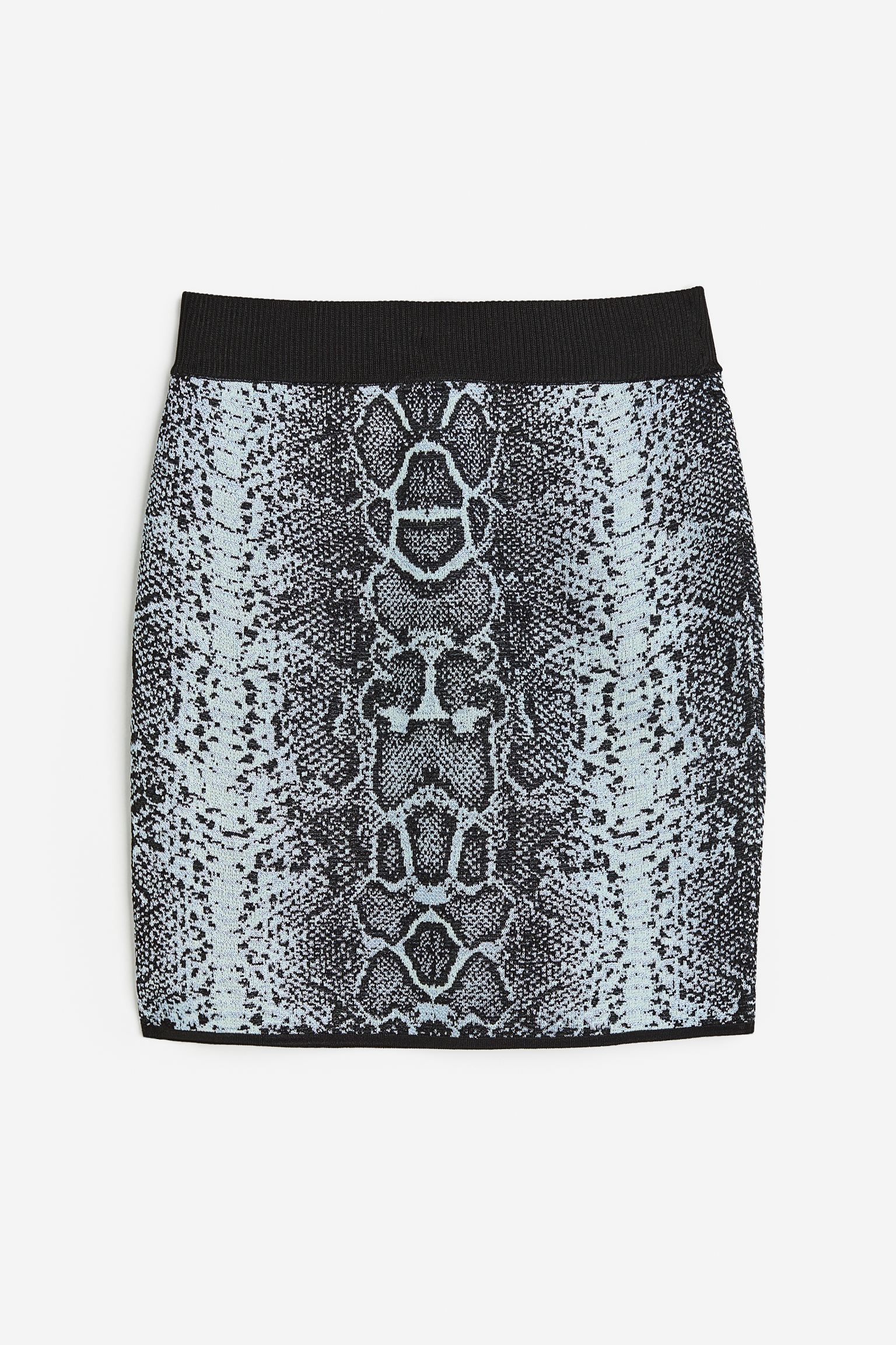 

Jacquard-knit skirt