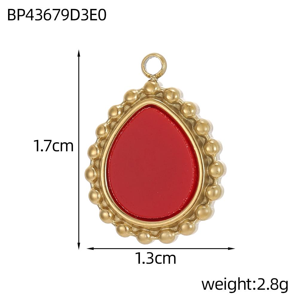 CARLIDANA New Luxury Love Heart Necklace Oval Pearl Pendant Jewelry White Shell Inlaid Zircon Heart Charms Pendant Accessories