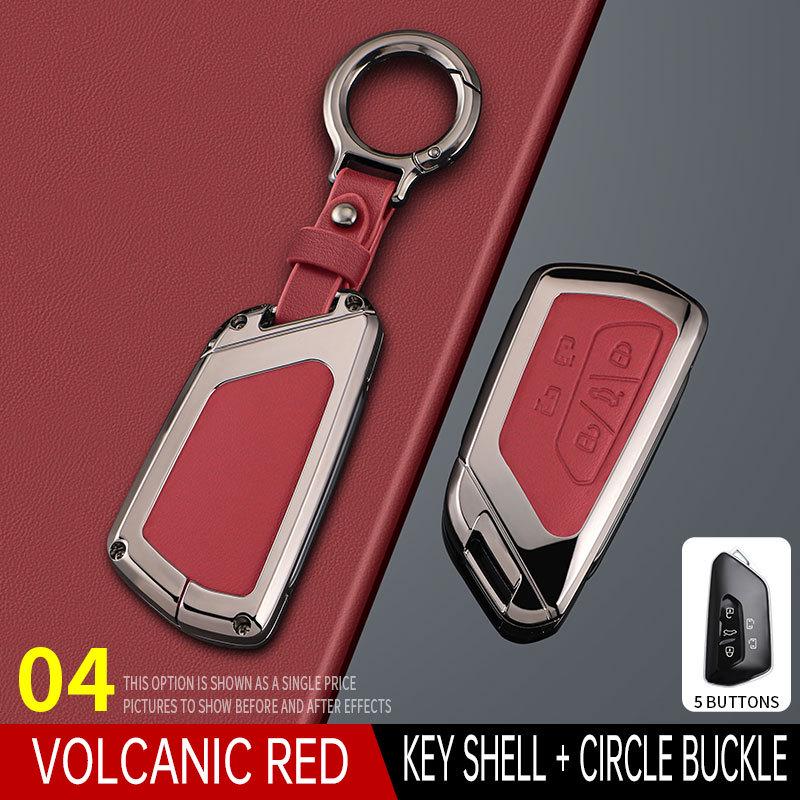 Compatible Key Case for Volkswagen Golf 8, ID.4, ID.3, Tiguan, Passat, Lingdu, Lanxun, and Touareg.