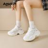 Platform Dad Shoes New Spring Light, Comfortable and High Casual Sports Shoes