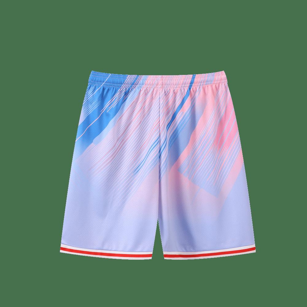 Gradient Camouflage Basketball Team Uniforms for College Students - Men's and Women's Custom Jerseys