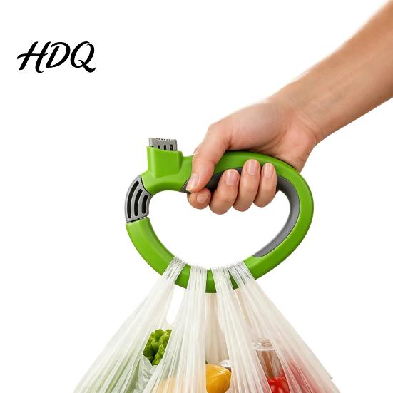 Heavy Duty Bag Carrier Grocery Handle Ergonomic Shopping Garbage Hanger Holder Lightweight Plastic Carrying Tool Reusable