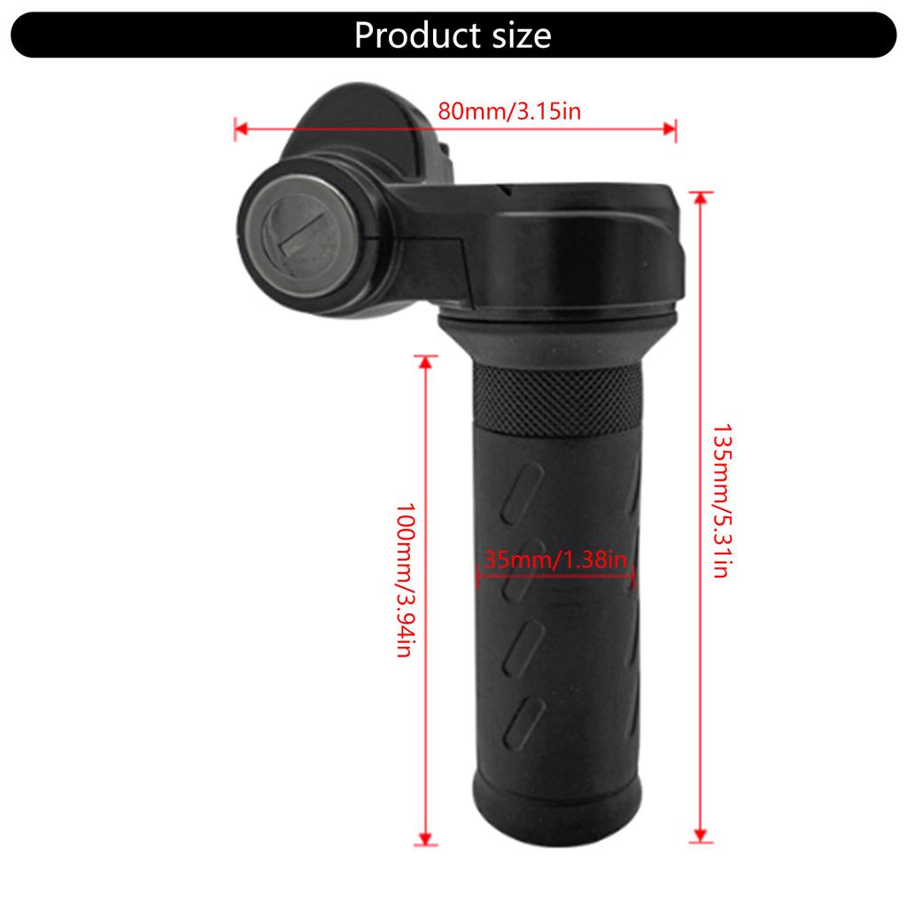 Electric Bicycle Handlebar Twist Accelerator Electric Vehicle Speed Regulating Handle Scooter Acceleration Handle