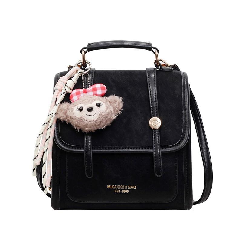 Schoolbag Fashion Women's Bag 1011 New Fashion Retro Backpack Premium Handbag Casual Multi-purpose Small Backpack