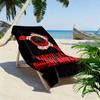 Gençlerbirliği Logo Print Beach Towel, Large Soft Quick Dry Towel for Beach Camping Swimming