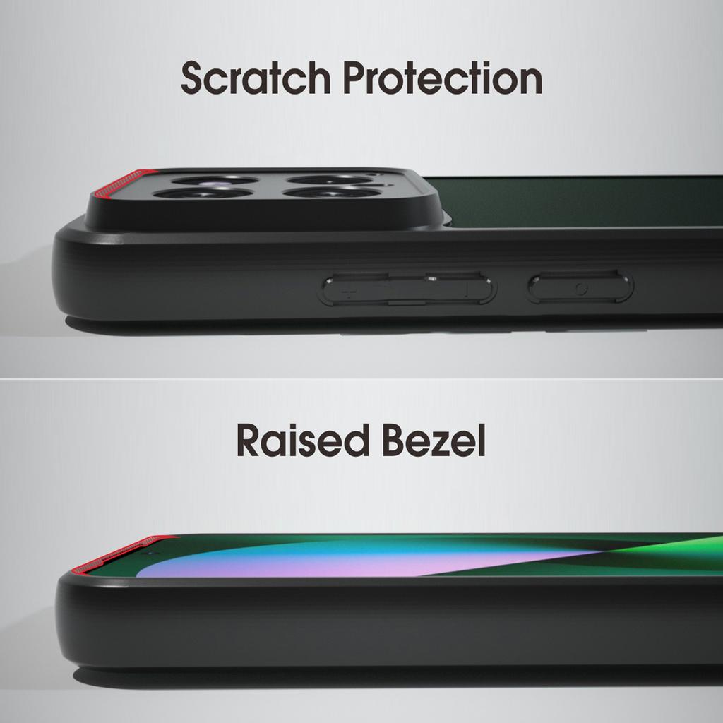 IBMRS Slim-Fit Phone Shell for Xiaomi 14 Cases Anti-Scratch TPU+PC Cell Phone Cover