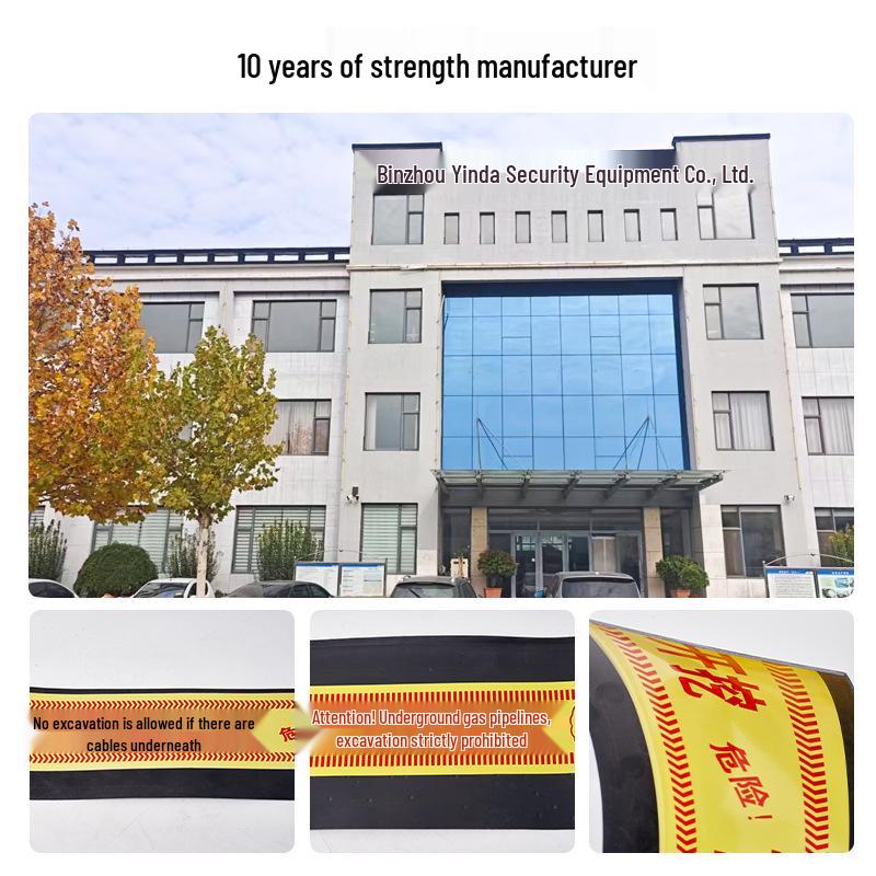 Gas & Water Pipeline PE Warning Board - Anti-Excavation Protection for Underground Cables