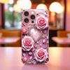 Flowers Love Madam Protect PhoneCase Glass PhoneCase for iPhone 17 16 15 14 13 12 11pm Pro Plus Dropresistant cellphone Female