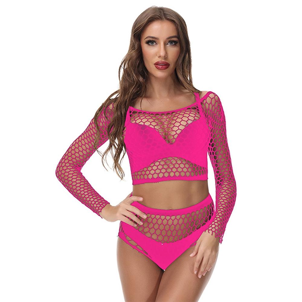 Sexy Stockings Lingerie Fishnet Hip Skirt Nightwear