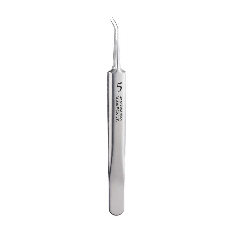 Stainless Steel Blackhead & Pimple Extractor Tweezers for Acne Removal