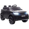Land Rover Discovery Licensed 12V Kids Electric Car with Remote, 4 Wheel Suspension, Slow Start, Lights, Music, Black
