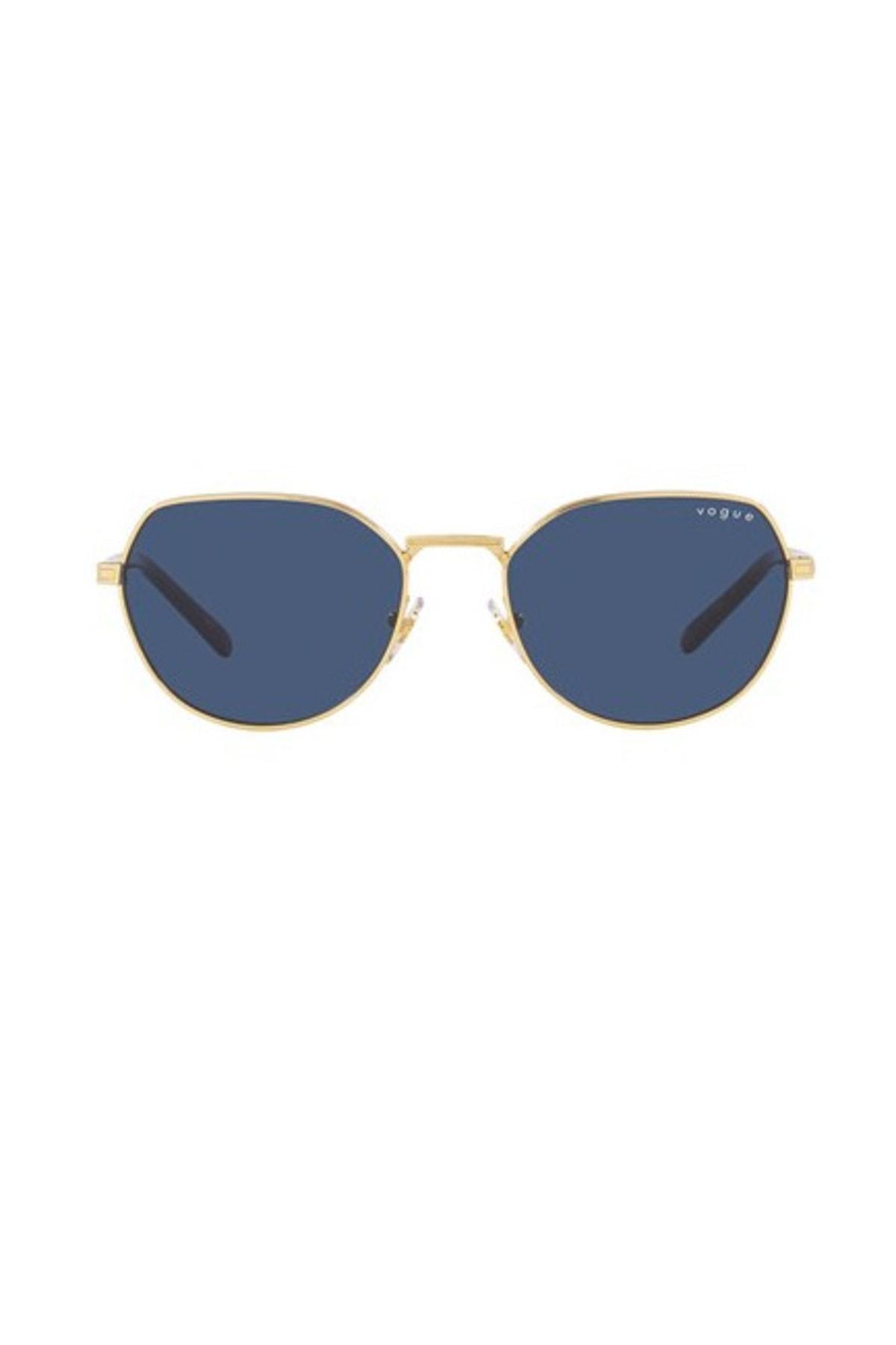 

Original Vogue Eyewear Women s Sunglasses 4242S 280 80 53 Hailey Gold Geometric Frame