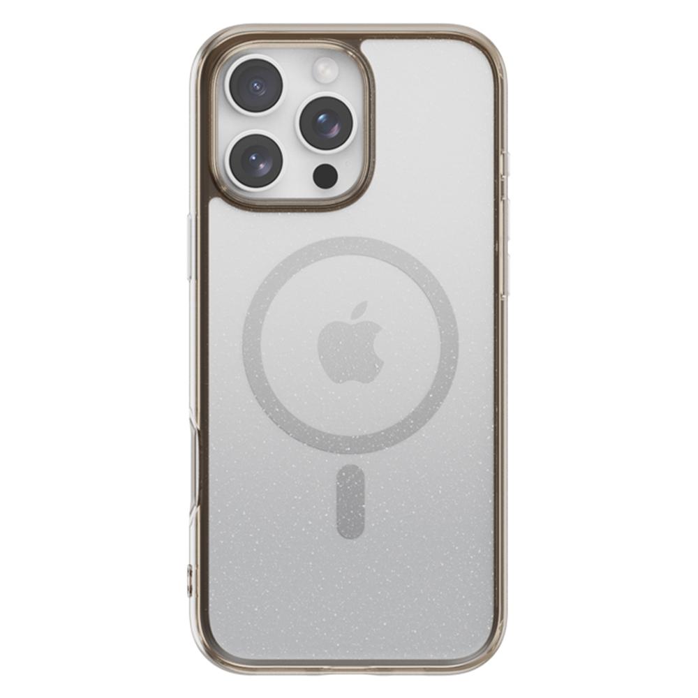 

For iPhone 16 Pro Case Compatible with MagSafe Sparkling Glitter PC + TPU Phone Cover