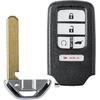 Key Fob Replacement for 2016- Honda Pilot/ 2017- Honda CRV 5-Door/ 18-21 Civic Car Keyless Entry Remote Control, KR5V2X, 5 Btn