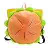 Cute Hamburger Cartoon Shoulder Bag Parent Child Backpack Daily School Travel