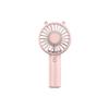 2025 Handheld Fan Portable USB Rechargeable Fans Desk with Base Small Makeup Eyelash Cooler Women Girls Outdoor Office Mini Fan