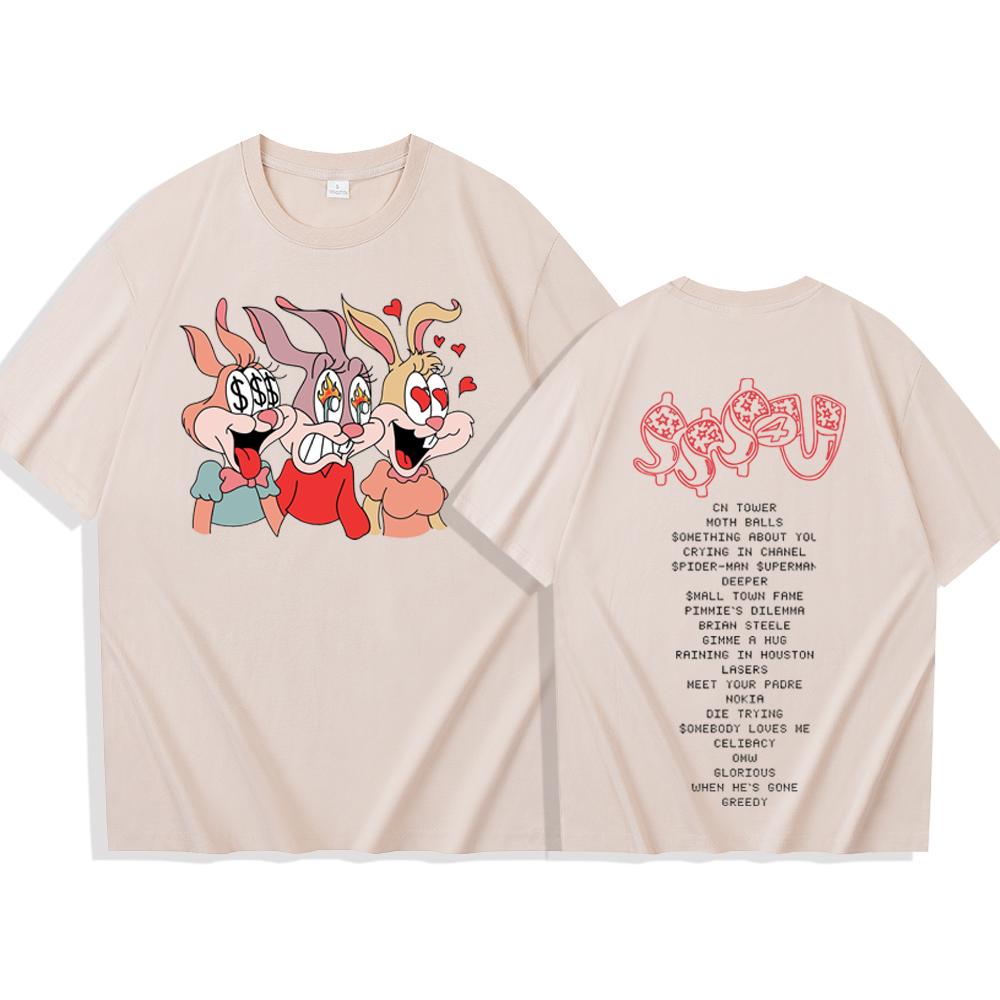 2026 Oversized Tshirt Drake And Partynextdoor4 U Unisex Unisex Harajuku Oneck Summer Casual T Shirt Street Clothing