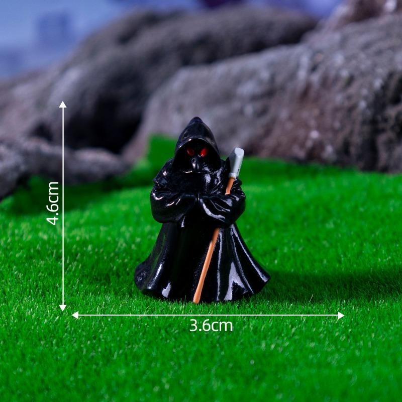 New Halloween Vampire Reaper Doll DIY Ornament Hanging Accessories Mini Micro Landscape Ornament
