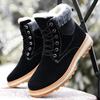 Snow Boots Men's Winter High Top Shoes Warm Cotton Shoes All-match Warm Cotton Boots Men's Booties