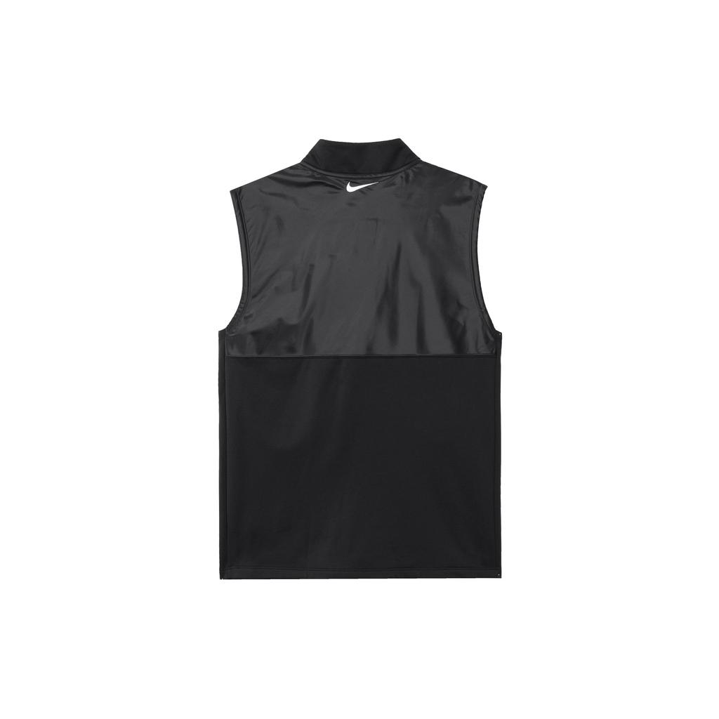 Nike Therma-Fit Victory Solid Logo Stand Collar Vest Men Vests Black DQ4574-010