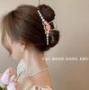 Elegant 2022 Tulip Butterfly Hair Claw Clip for Women - Temperament Shark Hair Accessory