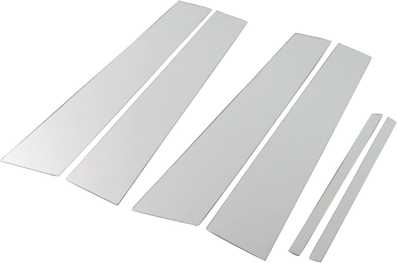 

BRIGHTZ Stainless Steel Pillar Panels for Toyota Camry Visor Ultra-Mirror ACV40/ACV45 (No Required) (6-Piece Set) [PIL-SIL-158]