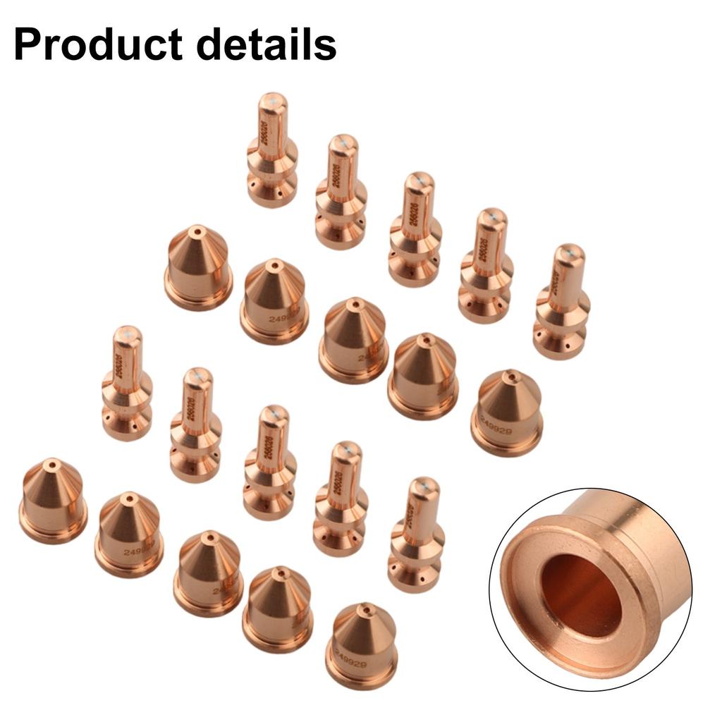 20pcs Electrode 256026 Tip 249929 for Miller Spectrum 875 Auto-Line Cutter For XT60