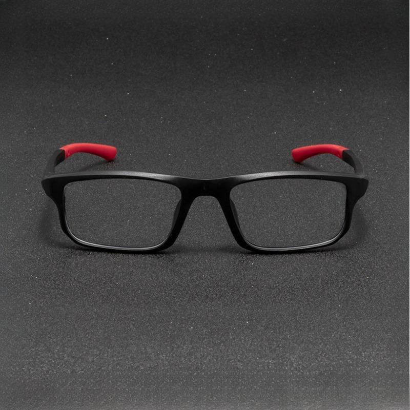 Fashion Square Sports High Definition Anti Blue Light Reading Glasses for Men and Women Wavy Line Full Frame Presbyopia Eyeglasses