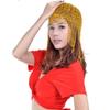 Shiny Belly Dance Head Cap Gold/Silver Women Hairpieces Bling Head Chain  Wedding