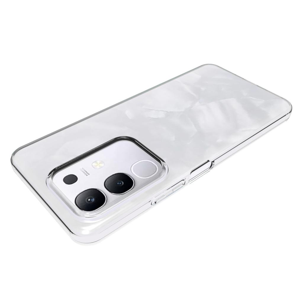 For vivo Y29 4G/T4x 5G Clear Phone Case Watermark Resistant TPU Back Cover