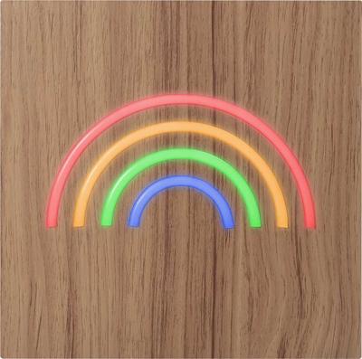 colorblock color light bluetooth speaker