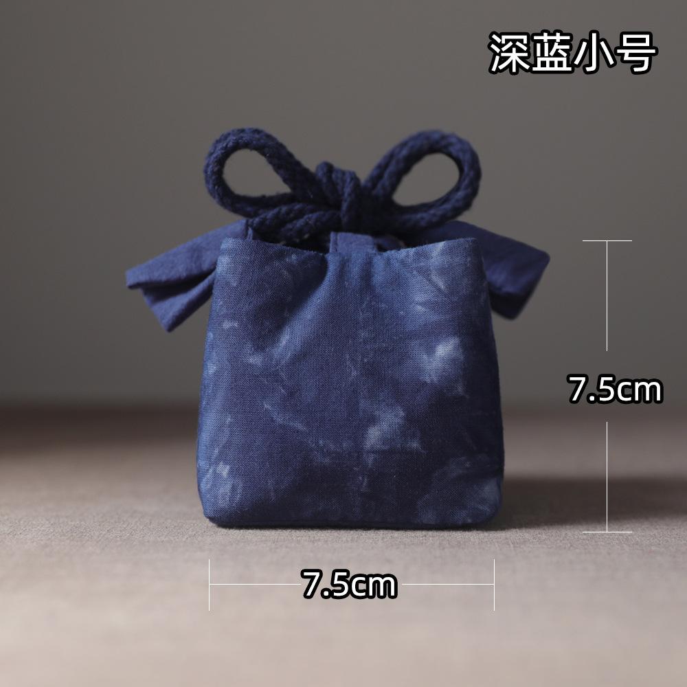 Chinese Style Teacup Drawstring Cloth Teacup Bag Tea Pot Tea Cup Organizer Portable Cup Storage Bag Travel Teaware Accessories