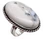 Dendrite Agate Natural Gemstone Silver Plated Ring US Size-8.75 A 762