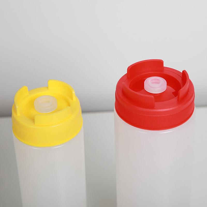 Plastic Sauce Bottles Double Head Squeeze Bottles Tomato Dispenser Big Size