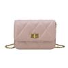 Popular small bag women's new diamond chain bag versatile messenger bag texture bag