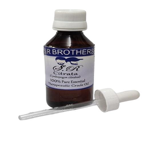 

S.R Brothers Citrata (Swertia) Pure & Natural Therapeutic Grade Essential Oil Plastic with Dropper 10 ml