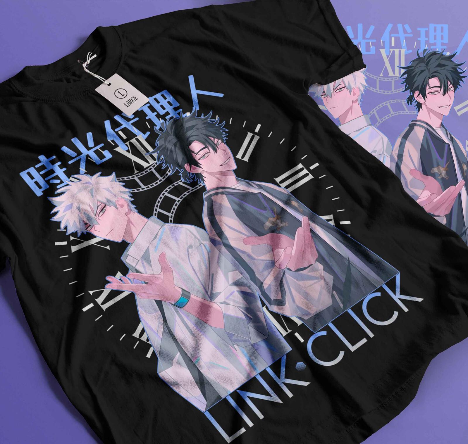 Link Click Shiguang Daili Ren Cheng Xiaoshi Lu Guang Short Sleeve T-Shirt Mens Womens Tees Top 337 S