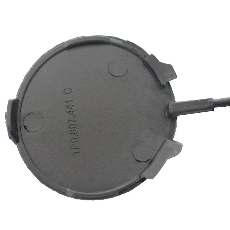 Auto Rear Bumper Towing Tow Hook Eye Cover Cap for Seat Leon 2006 2007 2008 2009 2010 2012 2013 1P0807441C Rear Tow Hook Cap